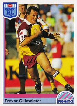 1992 Regina NSW Rugby League #155 Trevor Gillmeister Front